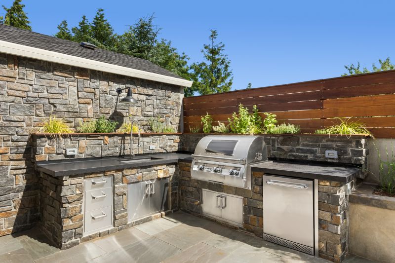 Outdoor Granite Bar